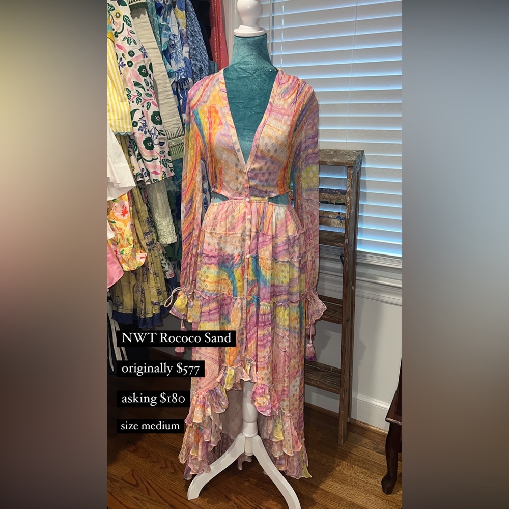 DESIGNER ROCOCO SAND DRESS